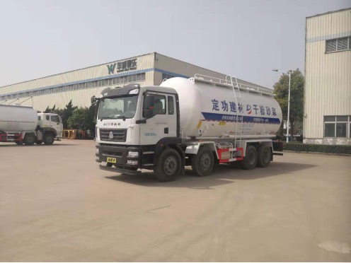 8x4重汽汕德卡【國六排放】25立方輕量化干粉罐車(chē) 公告參數