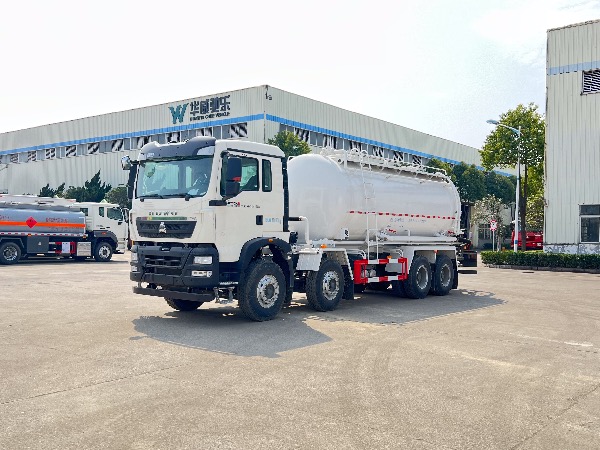 華威馳樂(lè )牌SGZ5310GXHZZ6T5型油田固井水泥下灰車(chē)（有效容積17立方）