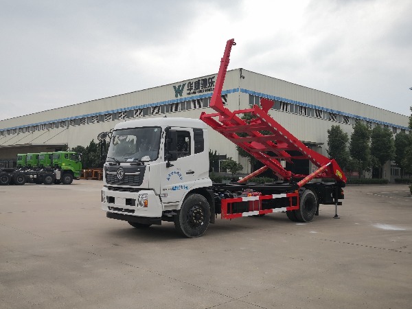 華威馳樂(lè )牌SGZ5180ZBGDF6型干粉砂漿移動(dòng)筒倉-背罐車(chē)介紹：  【選裝液壓伸縮吊臂】
