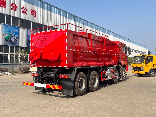 【21-23立方】陜汽德龍M3000系列8x4油田專(zhuān)用壓裂砂罐車(chē)|沙罐車(chē)|石英砂罐車(chē)