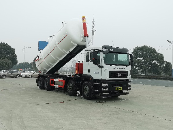 8x4重汽汕德卡350馬力【國六排放】罐式污泥車(chē)/24立方SGZ5310GWNZZ6C5型污泥運輸車(chē)