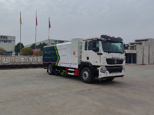 華威馳樂(lè )牌SGZ5181TXSZBEV型純電動(dòng)洗掃車(chē)|中國重汽HOWO豪沃TX新能源洗掃車(chē)