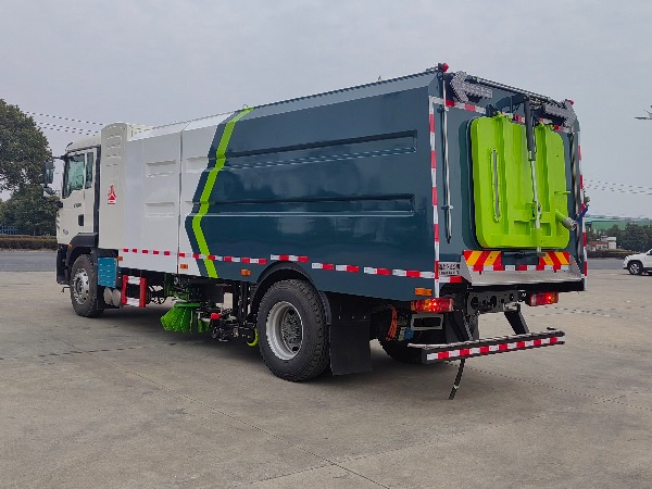 華威馳樂(lè )牌SGZ5181TXSZBEV型純電動(dòng)洗掃車(chē)|中國重汽HOWO豪沃TX新能源洗掃車(chē)