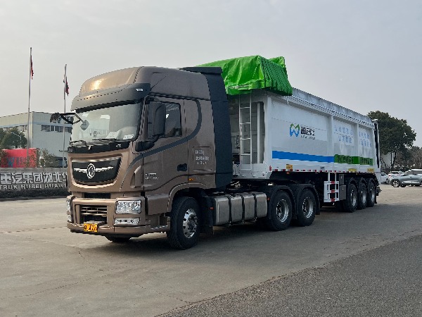 華威馳樂(lè )牌SGZ9400ZLJ垃圾轉運半掛車(chē)|華威馳樂(lè )牌SGZ9403ZLS散裝糧食運輸半掛車(chē)|智能履帶平推自卸式半掛車(chē)|礦粉運輸半掛車(chē)|鋸泥運輸半掛車(chē)|散煤運