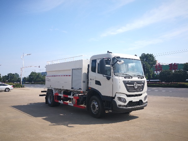 東風(fēng)天錦KR清洗吸污車(chē)｜華威馳樂(lè )牌SGZ5180GQWDF6清洗吸污車(chē)｜東風(fēng)天錦5180高壓清洗車(chē)｜管道疏通車(chē)