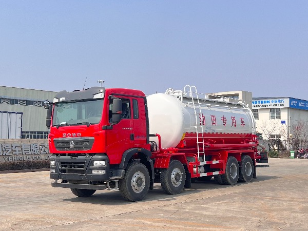 中國重汽HOWO豪沃油田專(zhuān)用下灰罐車(chē)|濰柴400馬力下灰車(chē)|8x4固井水泥灰罐車(chē)|華威馳樂(lè )牌SGZ5310GXHZZ6T5型下灰車(chē)