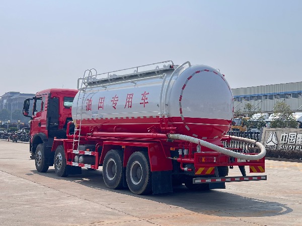 中國重汽HOWO豪沃油田專(zhuān)用下灰罐車(chē)|濰柴400馬力下灰車(chē)|8x4固井水泥灰罐車(chē)|華威馳樂(lè )牌SGZ5310GXHZZ6T5型下灰車(chē)