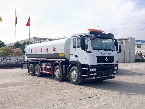 中國重汽汕德卡系列8x4綠化噴灑車(chē)|中國重汽湖北華威制造24立方灑水車(chē)|華威馳樂(lè )牌SGZ5311GPSZZ6C5型綠化噴灑車(chē)|霧炮車(chē)|抑塵車(chē)
