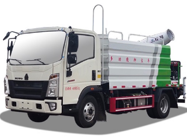 中國重汽HOWO豪沃4X2藍牌多功能抑塵車(chē)｜綠化噴灑車(chē)|灑水車(chē)｜霧炮車(chē)