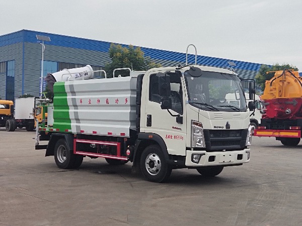 中國重汽HOWO豪沃4X2藍牌多功能抑塵車(chē)｜綠化噴灑車(chē)|灑水車(chē)｜霧炮車(chē)